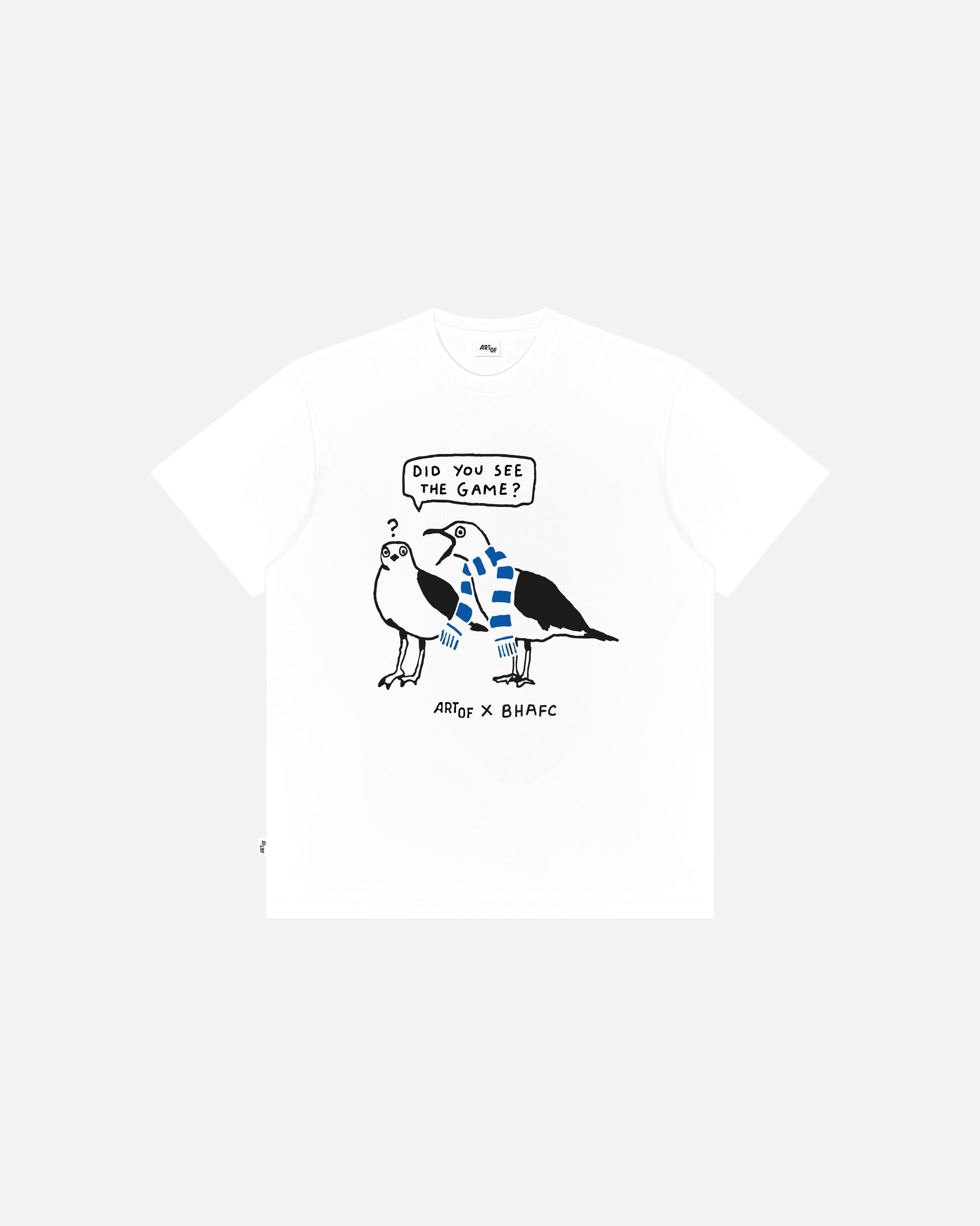 ART OF x Brighton Did You See The Game Tee | BHAFC Football T-shirt