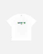 ART OF Hibernian Printed Classics Tee | White Graphic Football T-shirt