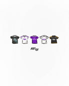 ART OF Galáctico Printed Classics Tee | White Graphic Football T-shirt