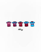 ART OF x West Ham Classics Tee | WHUFC White Graphic Football T-shirt