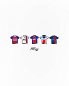 ART OF PSG Classics Tee | White Graphic Paris Football T-shirt