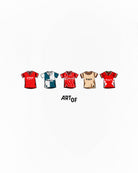 ART OF x LFC Printed Classics Tee | White Graphic Football T-shirt