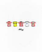 ART OF Sunderland Classics Tee |  SAFC White Graphic Football T-shirt