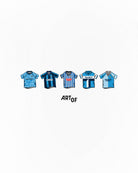 ART OF Coventry Printed Classics Tee | White Graphic Football T-shirt